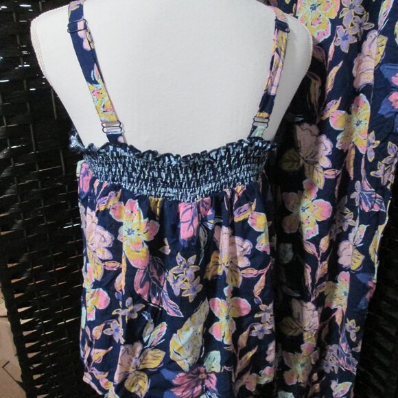 Roudelain 2-Pc. Smocked Swing Cami & Pants Pajamas Set Rain Forest NWT Sz M - Picture 8 of 8